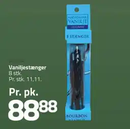 Fleggaard Vaniljestænger tilbud