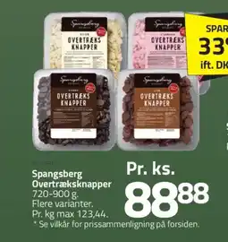 Fleggaard Spangsberg overtræksknapper tilbud