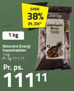 Fleggaard Naturens energi hasselnødder tilbud