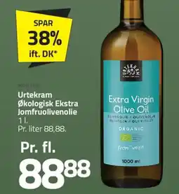 Fleggaard Urtekram økologisk ekstra jomfruolivenolie tilbud