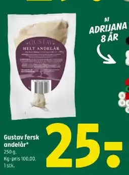 Coop 365 Gustav fersk andelår tilbud
