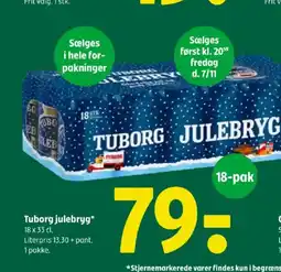 Coop 365 Tuborg julebryg tilbud