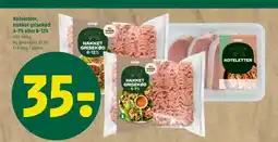 Coop 365 Koteletter, hakket grisekød 4-7% eller 8-12% tilbud