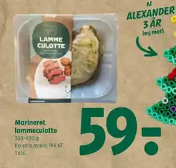 Coop 365 Marineret lammeculotte tilbud