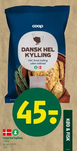 Coop 365 Coop hel kylling tilbud