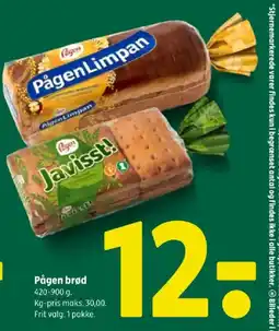 Coop 365 Pågen brød tilbud