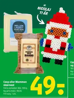 Coop 365 Coop eller Mammen skæreost tilbud