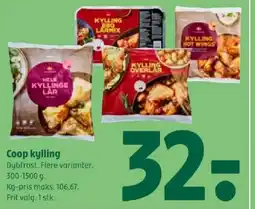 Coop 365 Coop kylling tilbud