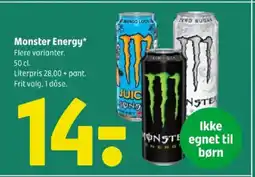 Coop 365 Monster Energy* tilbud