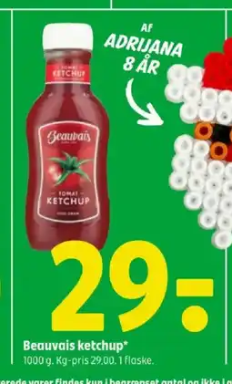 Coop 365 Beauvais ketchup* tilbud