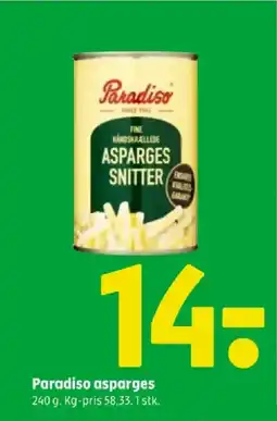 Coop 365 Paradiso asparges tilbud