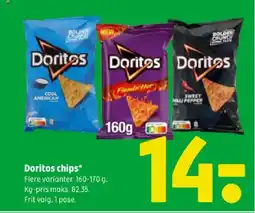 Coop 365 Doritos chips* tilbud