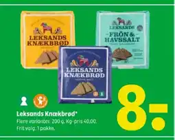 Coop 365 Leksands Knækbrød* tilbud