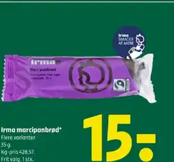 Coop 365 Irma marcipanbrød* tilbud