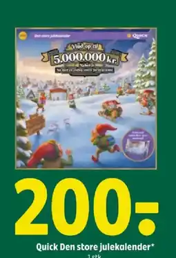 Coop 365 Quick Den store julekalender* tilbud
