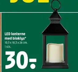 Coop 365 LED lanterne med bloklys* tilbud
