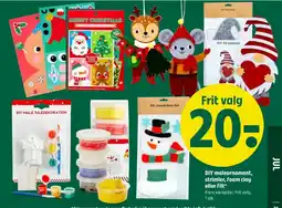 Coop 365 DIY maleornament, strimler, foam clay eller filt* tilbud