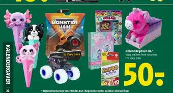 Coop 365 Kalendergaver 50:* tilbud