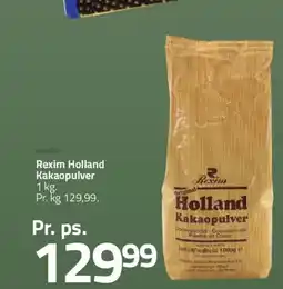 Fleggaard Rexim Holland Kakaopulver tilbud