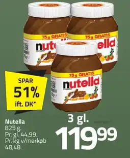 Fleggaard Nutella tilbud