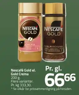 Fleggaard Nescafé Gold el. Gold Crema tilbud