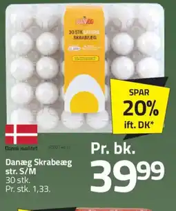Fleggaard Danæg Skrabeæg str. tilbud