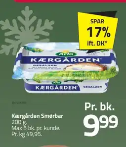 Fleggaard Kærgården Smørbar tilbud