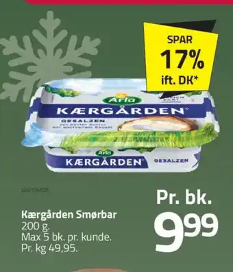 Fleggaard Kærgården Smørbar tilbud