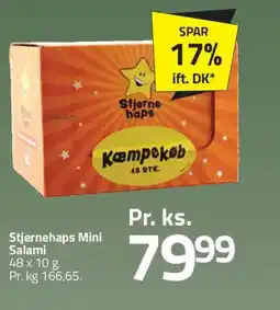 Fleggaard Stjernehaps Mini Salami tilbud