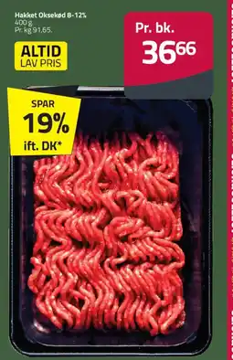 Fleggaard Hakket Oksekød 8-12% tilbud