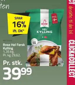 Fleggaard Rose Hel Fersk Kylling tilbud