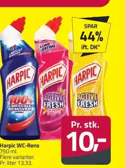 Fleggaard Harpic WC-Rens tilbud