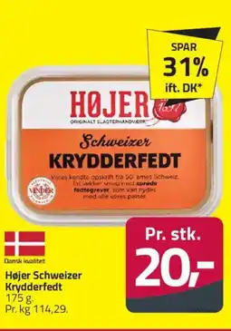 Fleggaard Højer Schweizer Krydderfedt tilbud