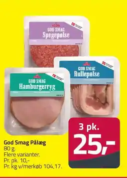 Fleggaard God Smag Pålæg tilbud