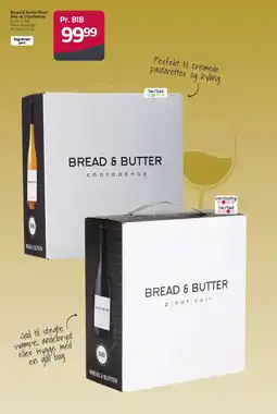 Fleggaard Bread & Butter Pinot Noir el. Chardonnay tilbud