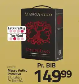 Fleggaard Masso Antico Primitivo tilbud