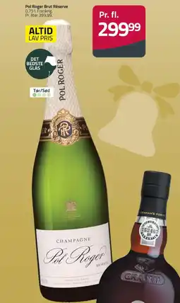 Fleggaard Pol Roger Brut Réserve . tilbud