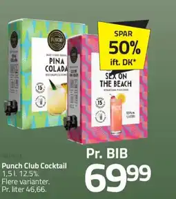 Fleggaard Punch Club Cocktail 12,5%. tilbud