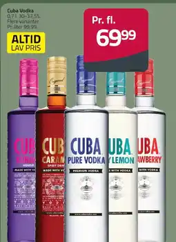 Fleggaard Cuba Vodka tilbud