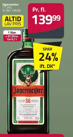 Fleggaard Jägermeister tilbud