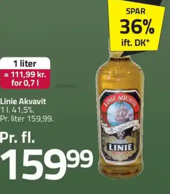 Fleggaard Linie Akvavit tilbud