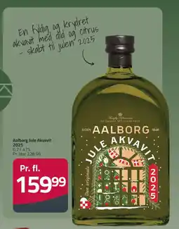 Fleggaard Aalborg Jule Akvavit 2025 tilbud