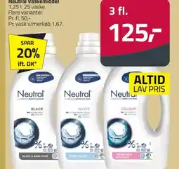 Fleggaard Neutral Vaskemiddel tilbud