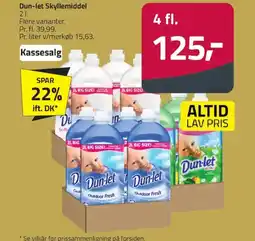 Fleggaard Dun-let Skyllemiddel tilbud