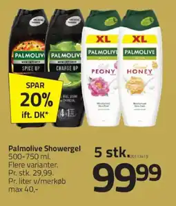 Fleggaard Palmolive Showergel tilbud
