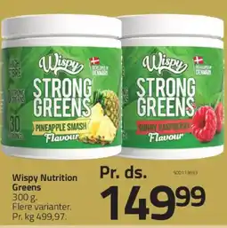 Fleggaard Wispy Nutrition Greens tilbud
