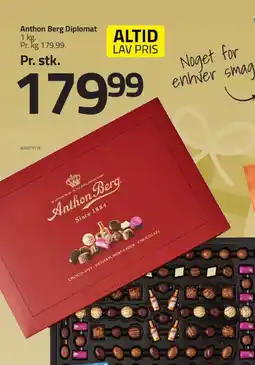 Fleggaard Anthon Berg Diplomat tilbud