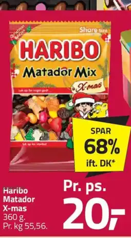 Fleggaard Haribo Matador X-mas tilbud