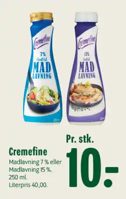 Min Købmand Cremefine tilbud