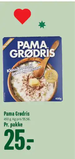 Min Købmand Pama Grødris tilbud